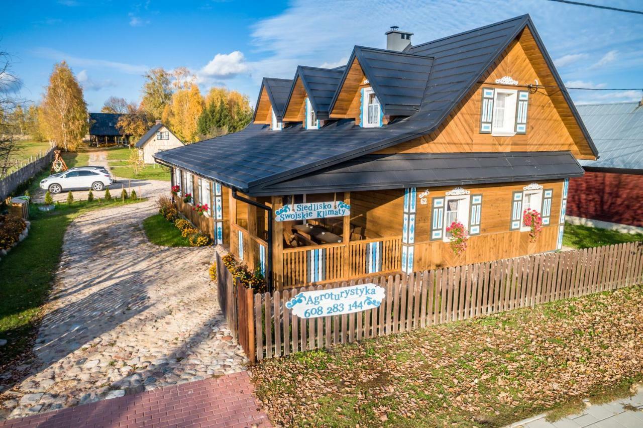 Siedlisko Swojskie Klimaty Trzescianka Exterior foto