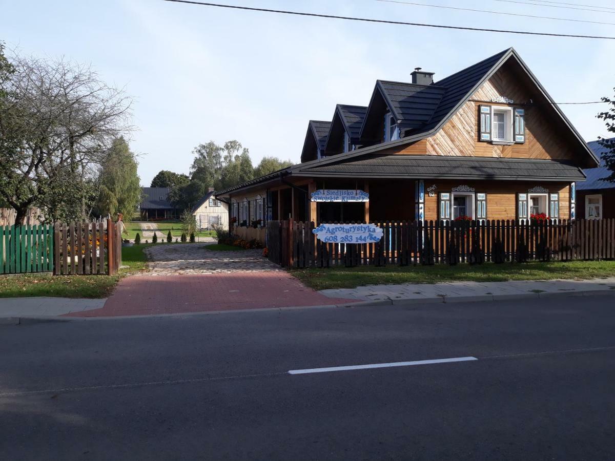 Siedlisko Swojskie Klimaty Trzescianka Exterior foto